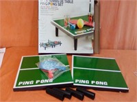 Table Ping Pong set 
Missing net and ball