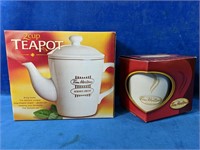 Tim Hortons tea cup teapot with limited Edition