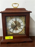 STRAUSBOURG MANOR WESTMINISTER CHIME MANTEL CLOCK
