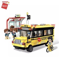 New Qman colorful city toy set