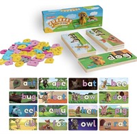 New See and Spell Puzzle Set, Learning Toys for 3