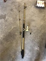 SHAKESPEAR ROD AND REEL SURF ROD
