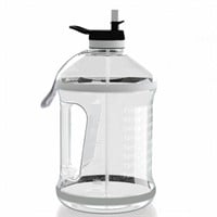 Gallon Water Bottle with Straw Lid - BPA Free