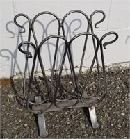 Metal Magazine Rack