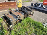 6' Hydraulic Skid Steer Grapple Bucket