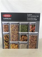 OXO SOFTWORKS 9-PIECE POP CONTAINER SET
