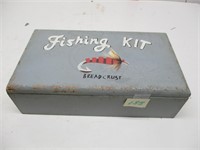 Fishing Kit Wooden Box