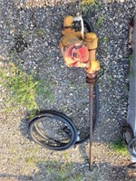 Gas Boy Diesel Fuel Pump w/ Hose & Nozzle