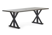 New Broyhill Biltmore Outdoor Metal Dining Table