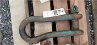 12" Shackle w/ 1-1/4" pin