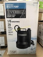 Everbilt 1/6 HP submersible Utility Pump