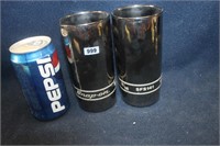 "SNAP ON" STAINLESS WHISKEY TUMBLERS