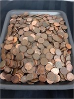 9.5+ Pounds of Canadian Pennies - Various years
