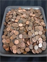 9.5+ Pounds of Canadian Pennies - Various years