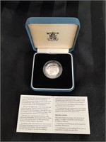 Great Britain Silver Proof One Pound Coin
