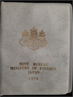1970 Japan Mint Bureau Ministry of Finance Set