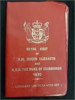 Royal Visit H.M. Queen Elizabeth Uncirculated 1970
