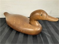 Vintage Large Wooden Duck