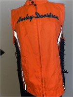 Harley Davidson Gear Orange Safety Reflective Vest