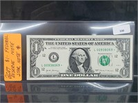 2017 $1 Federal Reserve Star Note