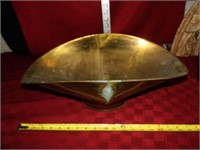 Antique Brass Scale Pan 21" x 12" x 6 3/4"