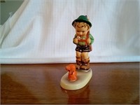 Vintage sensitive hunter Hummel. 5". No damage.