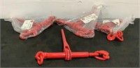 (4) Power Products 5/16'"-3/8" Ratchet Load Binder