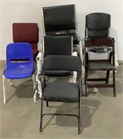 (12) Assorted Chairs