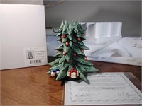 1999 hummel tis the season Christmas tree display