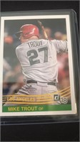 2018 Donruss Mike Trout