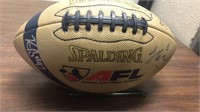 Signed Arena Football League Football