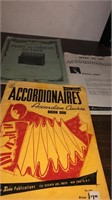 (3) Vintage Accordion  Music Booklets