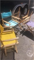 (4) Directors Chairs