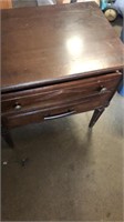 (2) Drawer Wooden End Table