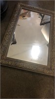 36 x 23 Inch Ornate Mirror