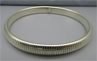 Sterling Silver Stretch Design Bracelet.