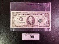 1993 US $100 Bill