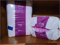 Poise pads regular length/moderate absorbency