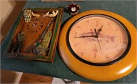 selection of outdoor themed wall clocks