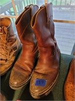 Justins men's boots size 9 1/2