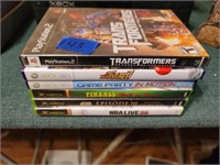 selection of games for several systems