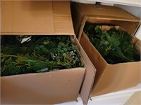 2 boxes of lighted garland