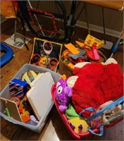 large selection of misc children's toys