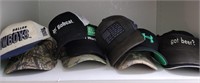 selection of ball caps