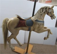 Hershell-Spillman Carousel Horse with Blue &