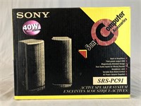 Sony Computer Active Speaker System SRS-PC91