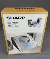Sharp CD-R/RW Compact Audio System XL-1700
