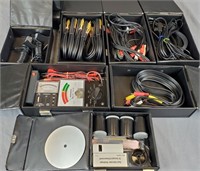 Large Lot Of Cables• Battery Tester•Plus