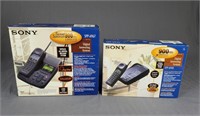 Sony 900 MHz Cordless Telephones Lot Of 2
