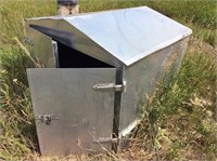 Stainless steel dog house